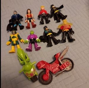 Marvel Playskool and DC Imaginext lot